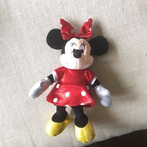 Disney Sparkle Minnie Mouse Ty Beanie Baby